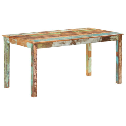 Dining Table Solid Reclaimed Wood 160x80x76 cm