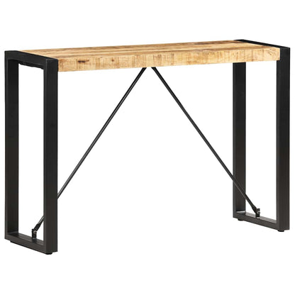 285945 vidaXL Console Table 110x35x76 cm Solid Mango Wood