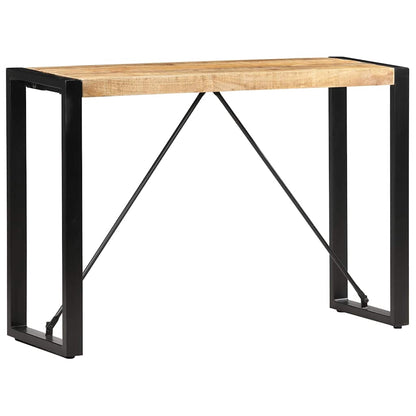 285945 vidaXL Console Table 110x35x76 cm Solid Mango Wood