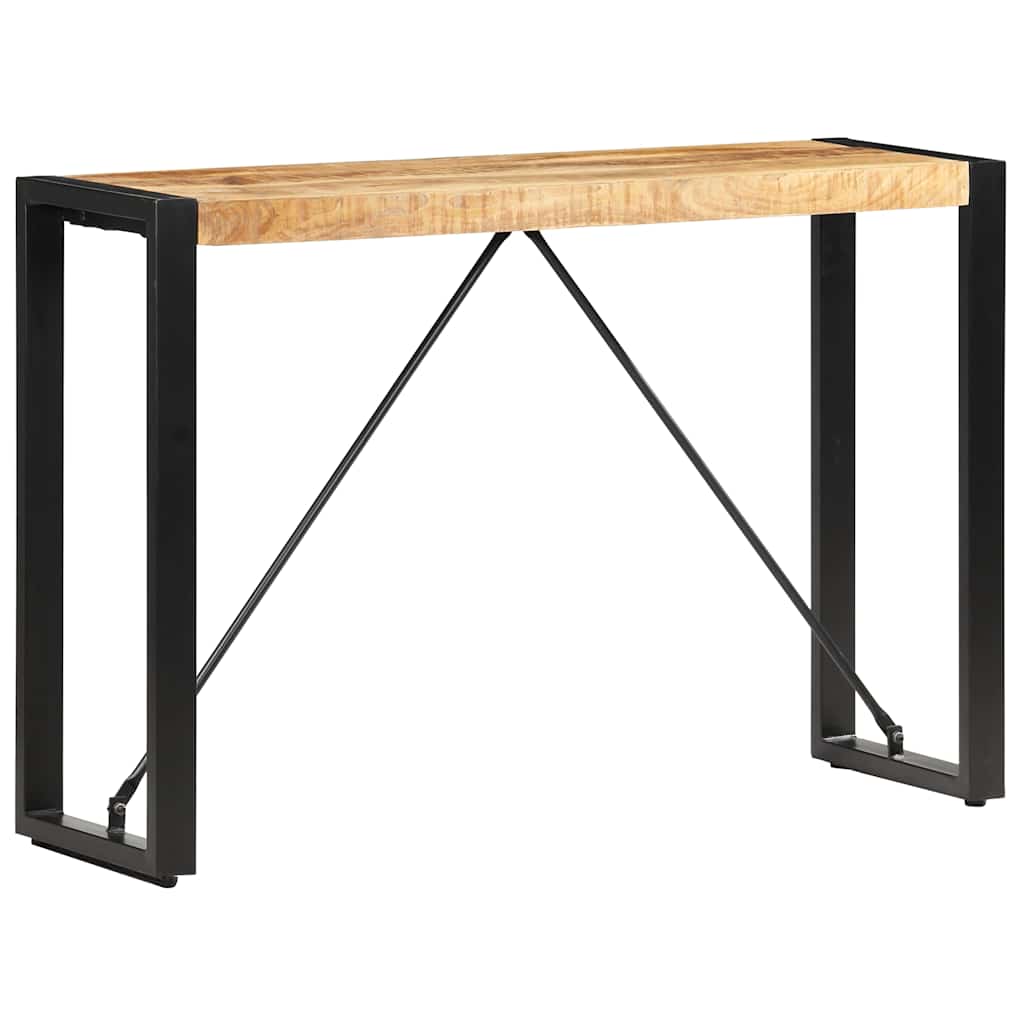 285945 vidaXL Console Table 110x35x76 cm Solid Mango Wood
