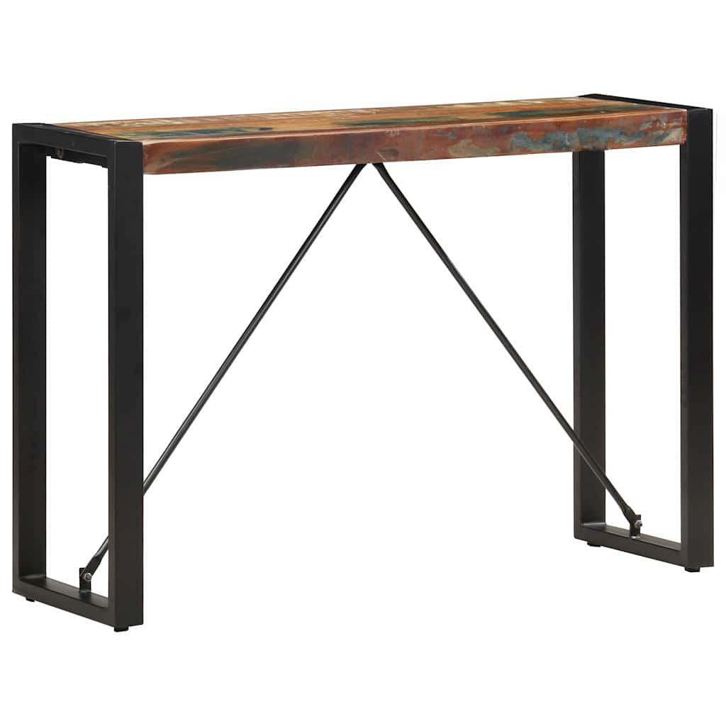 285946 vidaXL Console Table 110x35x76 cm Solid Reclaimed Wood