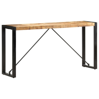 285948 vidaXL Console Table 150x35x76 cm Solid Mango Wood
