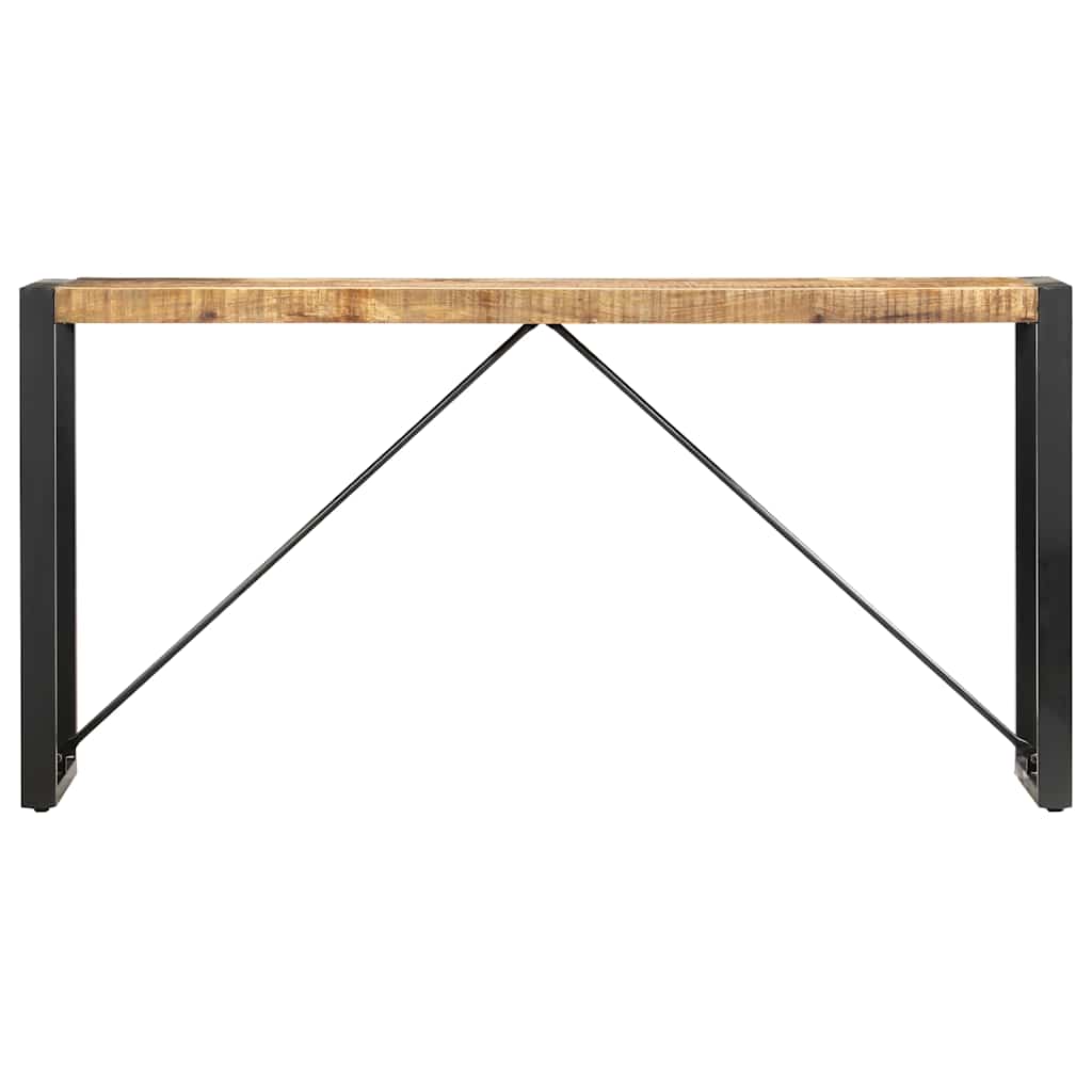 285948 vidaXL Console Table 150x35x76 cm Solid Mango Wood