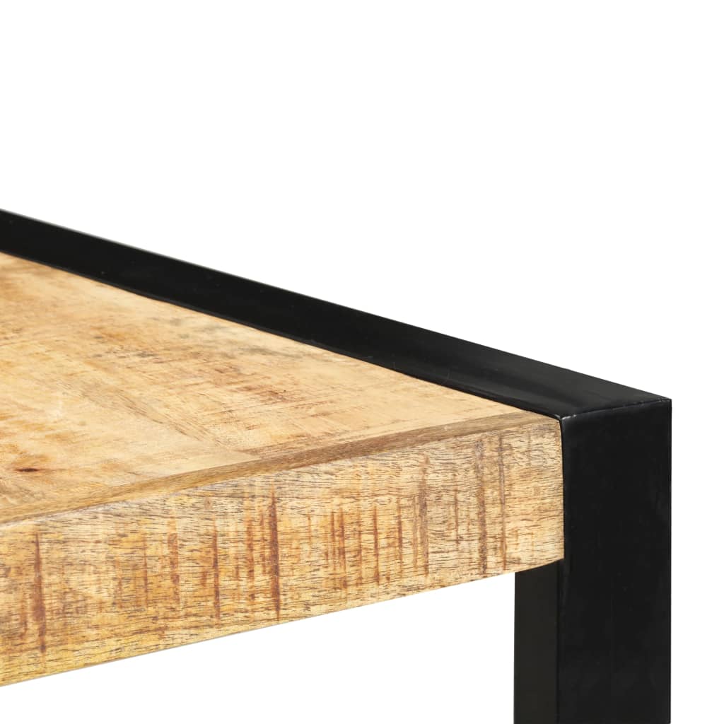 Bar Table | Mango Wood | Solid Mango Wood, Steel | Large | Industrial