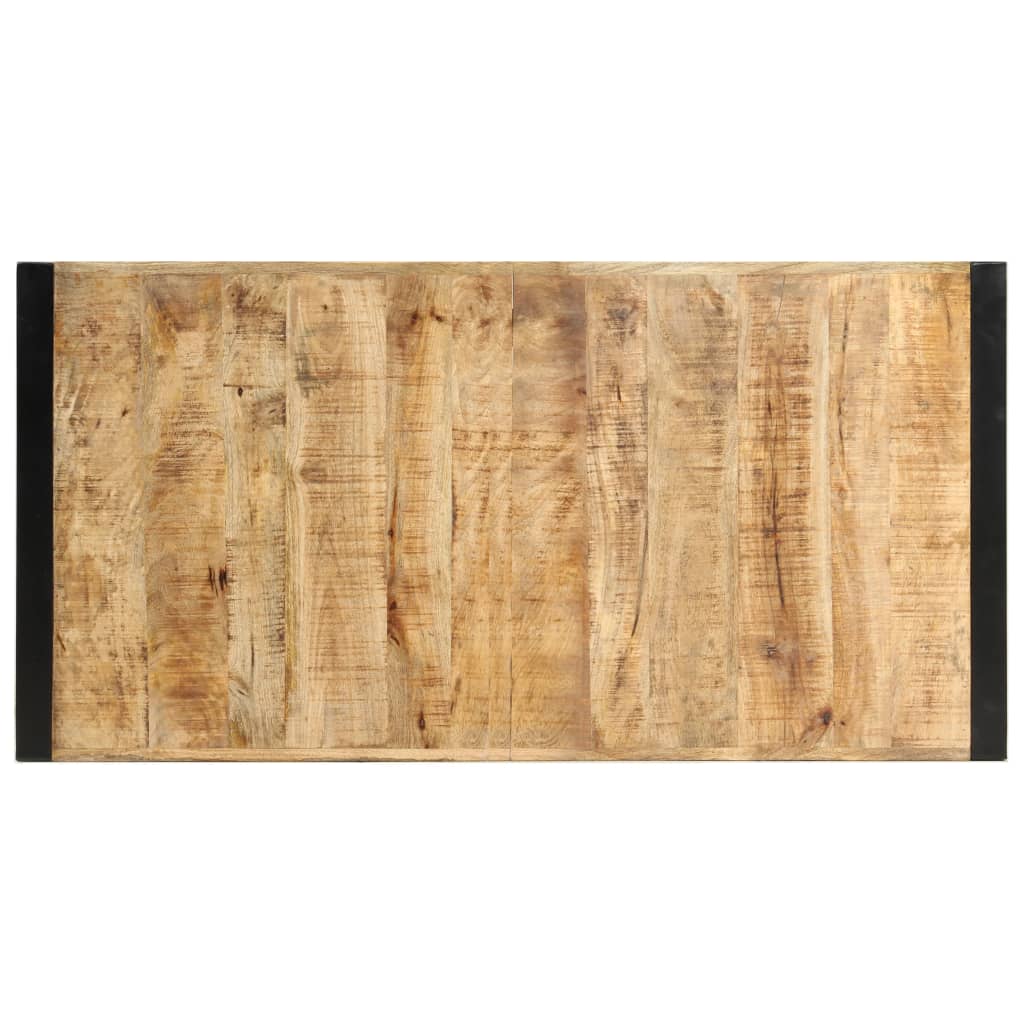 Bar Table | Mango Wood | Solid Mango Wood, Steel | Large | Industrial