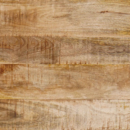 285963 vidaXL Dining Table 180x90x76 cm Solid Rough Mango Wood