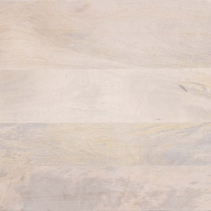 285964 vidaXL Dining Table 180x90x76 cm Solid Bleached Mango Wood