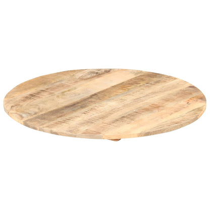Table Top Solid Mango Wood Round 15-16 mm 70 cm
