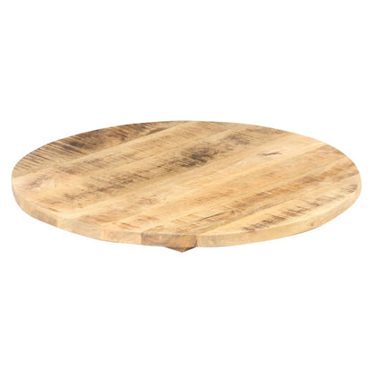 Table Top Solid Mango Wood Round 25-27 mm 40 cm