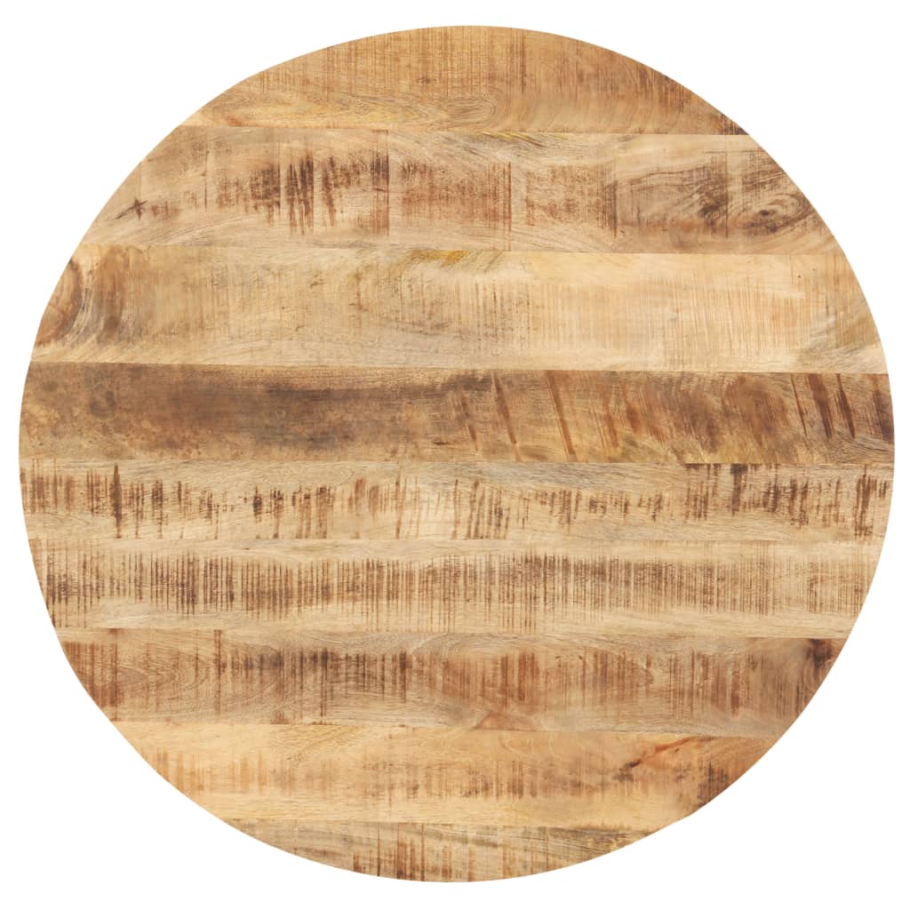 Tabletop | Varied wood tones | Solid mango wood | 60 cm diameter