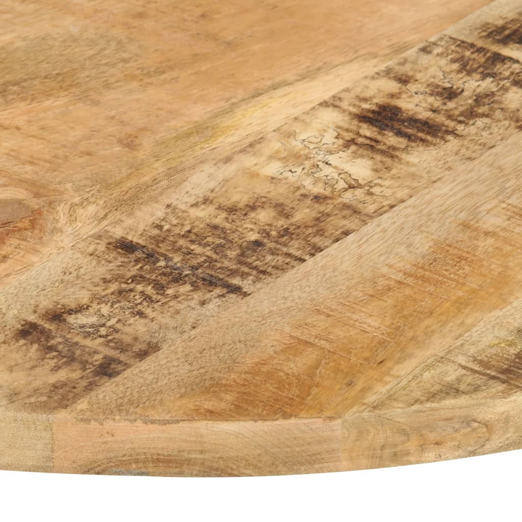 Tabletop | Varied wood tones | Solid mango wood | 60 cm diameter
