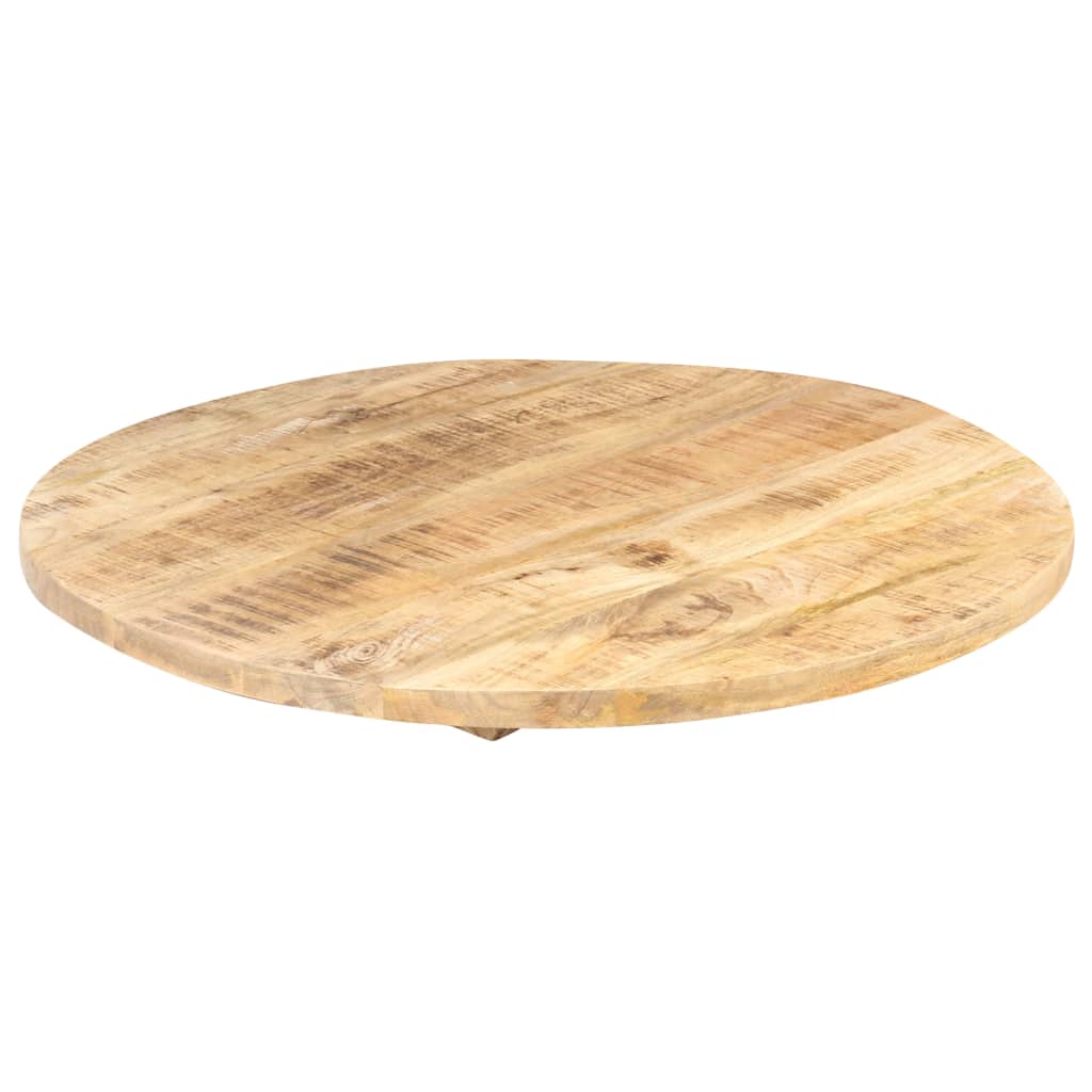 Tabletop | Varied wood tones | Solid mango wood | 60 cm diameter