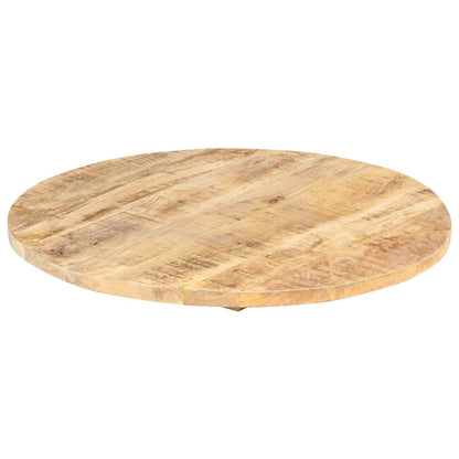 Tabletop | Varied wood tones | Solid mango wood | 60 cm diameter