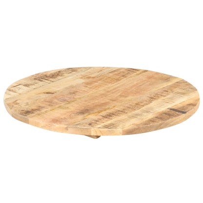 Table Top Solid Mango Wood Round 25-27 mm 80 cm