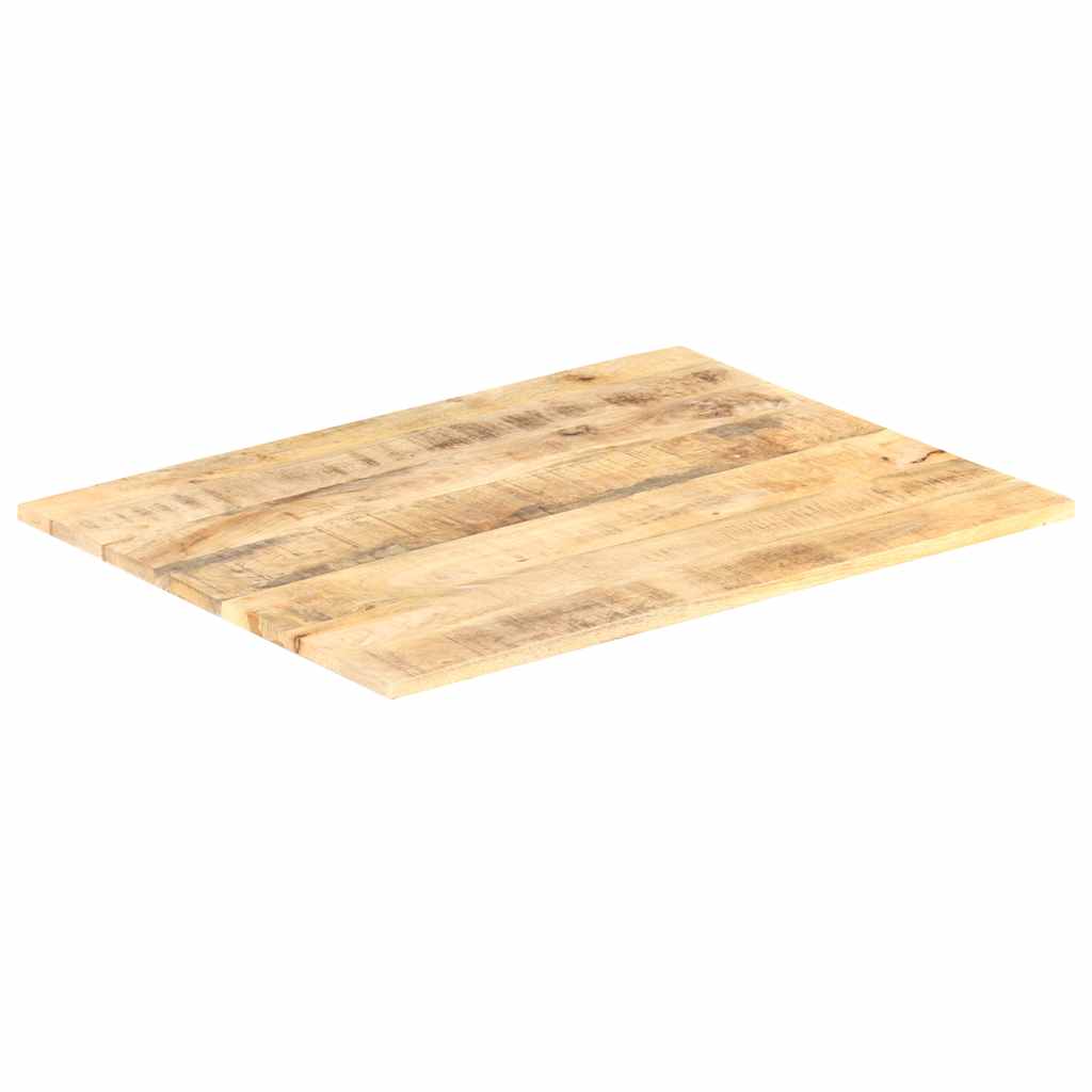 Table Top | Each piece is unique | Solid mango wood | 80 x 60 cm