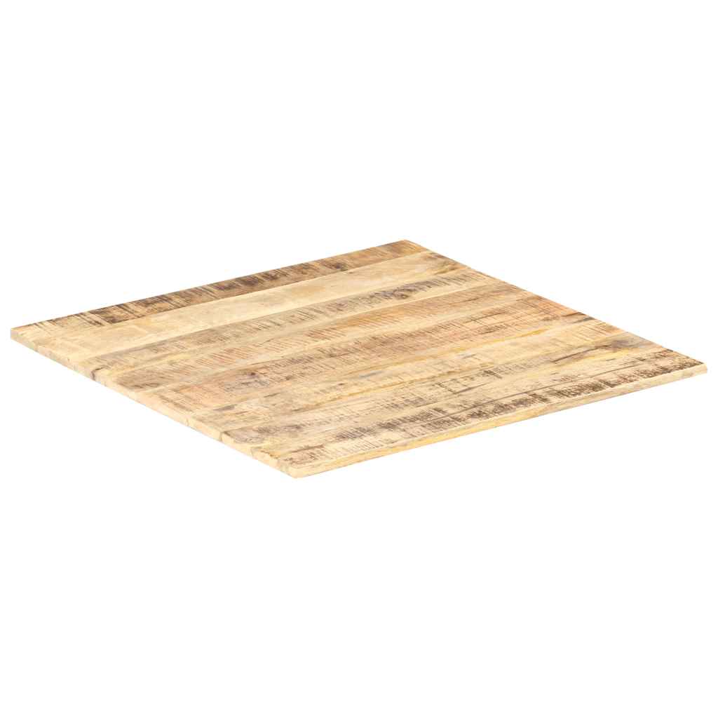 Table Top Solid Mango Wood 15-16 mm 80x80 cm