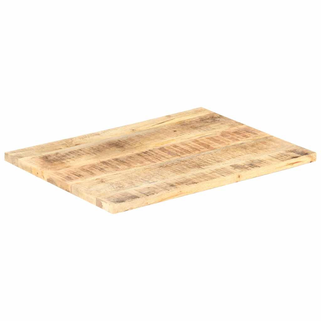 Table Top | Natural mango wood colour | Solid mango wood | 70x60 cm