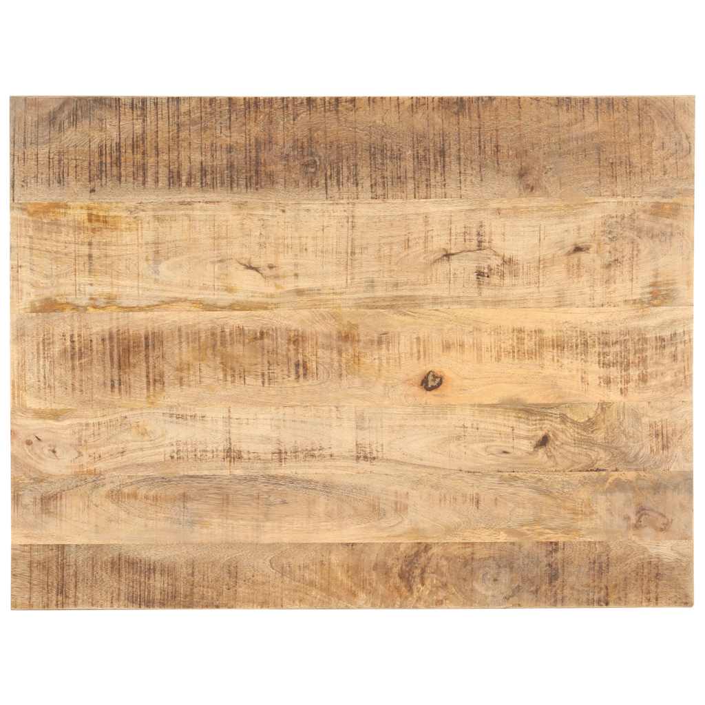 Table Top | Natural Mango Wood | Solid Mango Wood | 90 x 60 cm | Durable