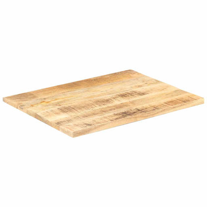 Table Top | Natural Mango Wood | Solid Mango Wood | 90 x 60 cm | Durable