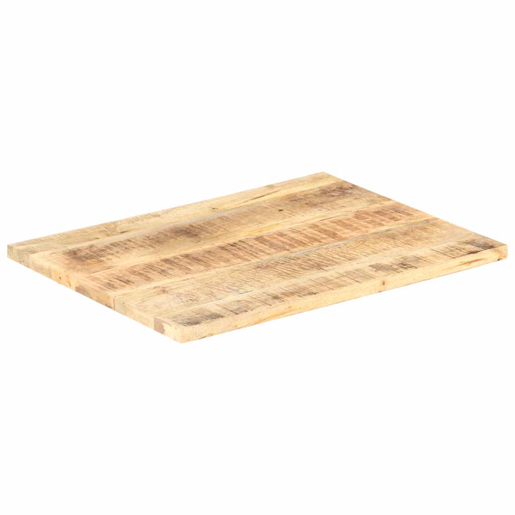 Table Top | Natural Mango Wood | Solid Mango Wood | 90 x 60 cm | Durable