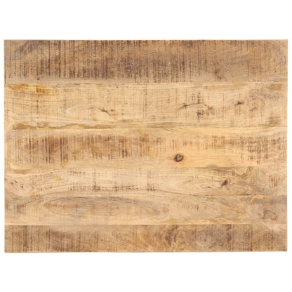 Table Top | Natural | Solid Mango Wood | 80x70 cm | Durable | Table Top