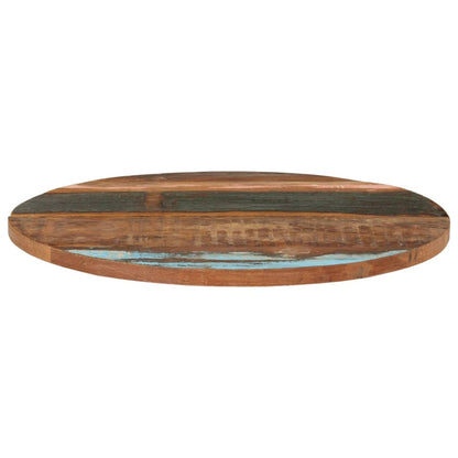 Round Table Top 70 cm 25-27 mm Solid Reclaimed Wood