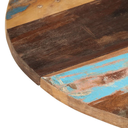 Table Top | Multicolour | Solid reclaimed wood | 80 cm Diameter | Durable