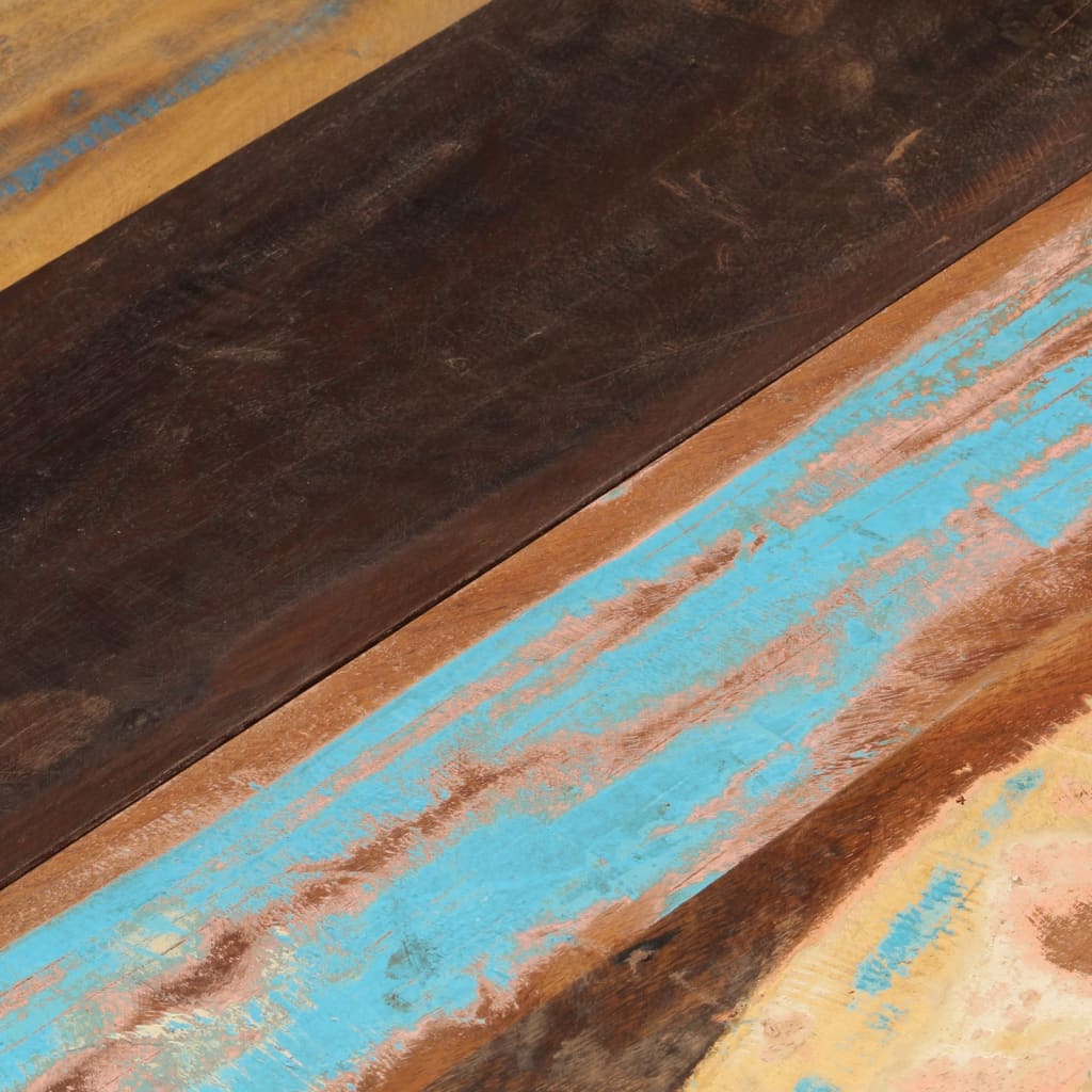Table Top | Multicolour | Solid reclaimed wood | 80 cm Diameter | Durable