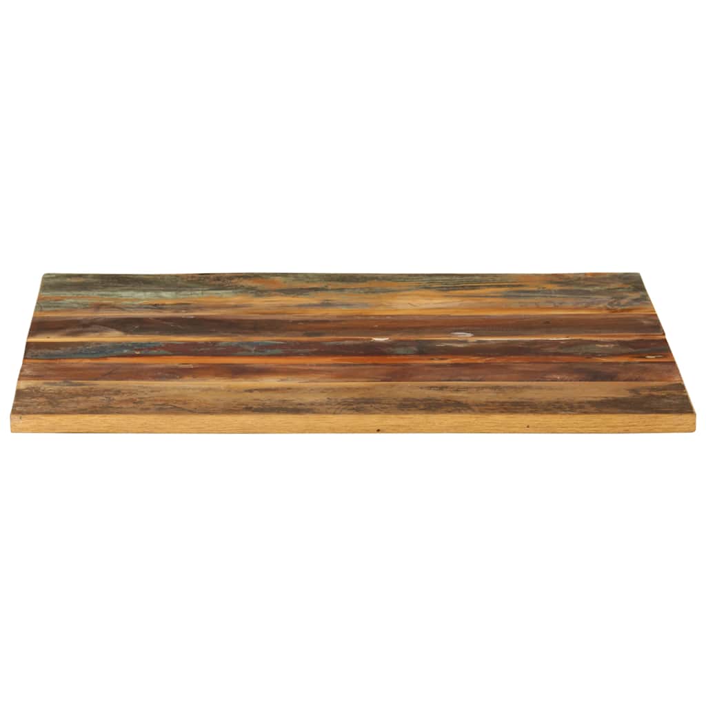 Table Top | Multicolour | Solid reclaimed wood | 60x60 cm