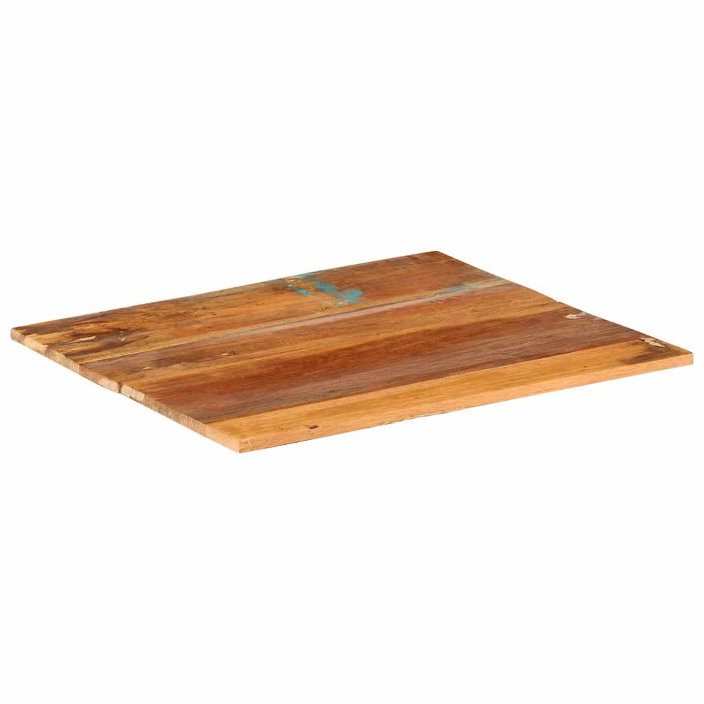Table Top | Multicolour | Solid reclaimed wood | 60x60 cm