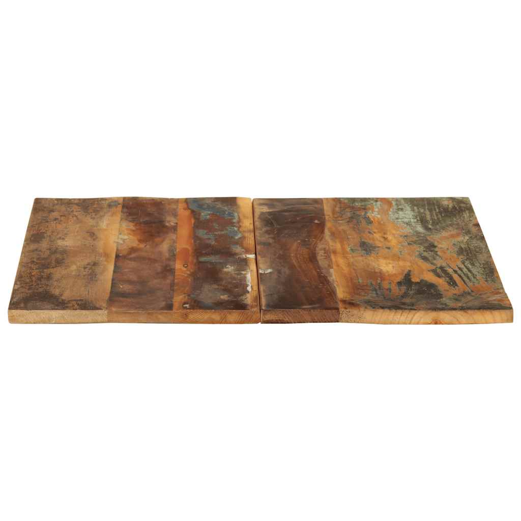 Table Top | Multicolour | Solid reclaimed wood | 60x60 cm