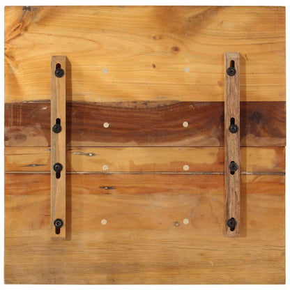 Table Top | Multicolour | Solid reclaimed wood | 60x60 cm