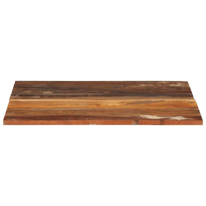 Table Top | Various shades of brown | Solid reclaimed wood | 60x70cm