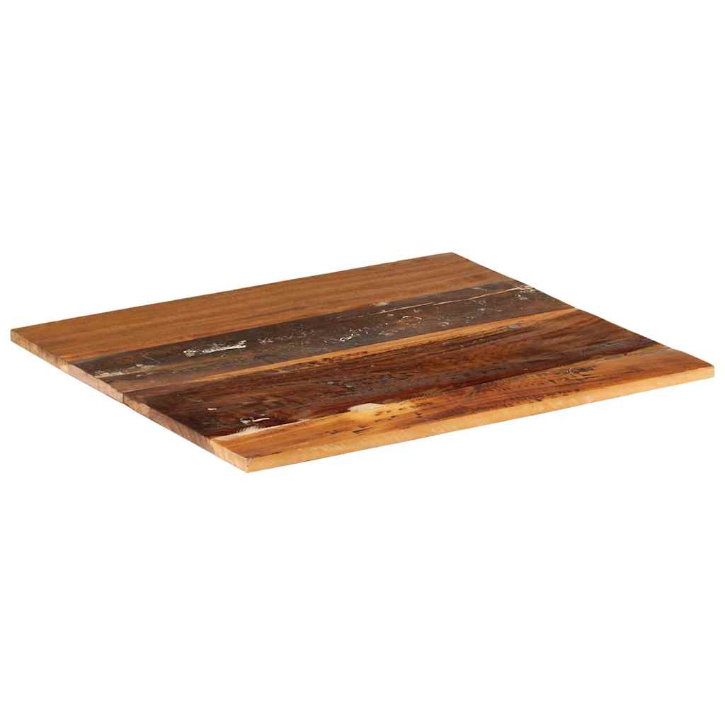 Table Top | Various shades of brown | Solid reclaimed wood | 60x70cm