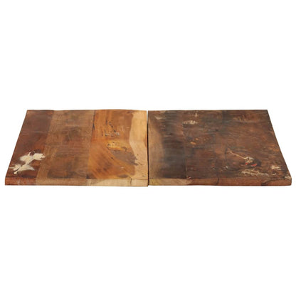 Table Top | Various shades of brown | Solid reclaimed wood | 60x70cm