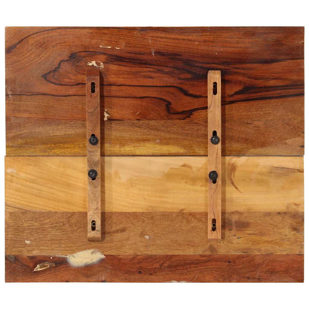 Table Top | Various shades of brown | Solid reclaimed wood | 60x70cm