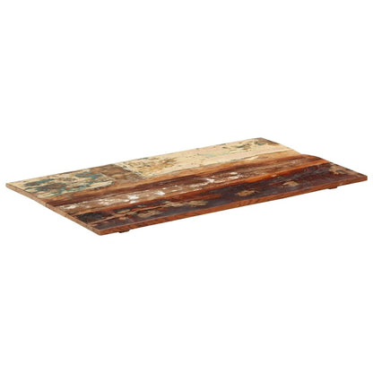 Table Top | Multicolour | Solid reclaimed wood | 60x100cm | Durable