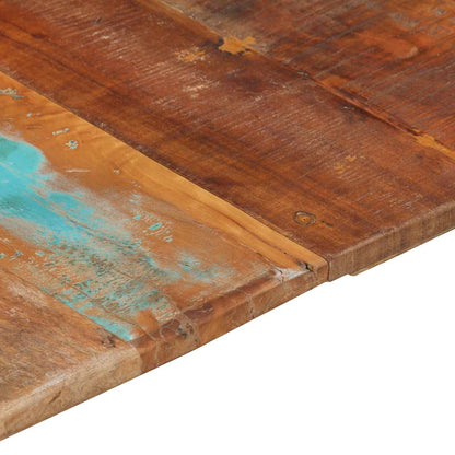 Rectangular Table Top 60x120 cm 15-16 mm Solid Reclaimed Wood