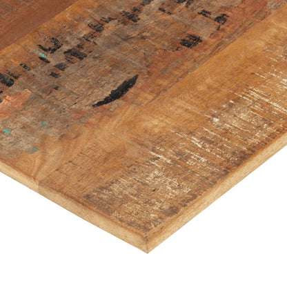 Rectangular Table Top 70x90 cm 15-16 mm Solid Reclaimed Wood