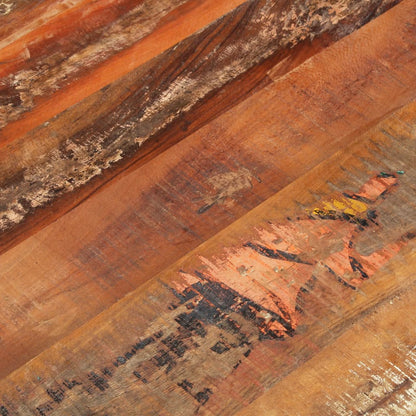 Rectangular Table Top 70x90 cm 15-16 mm Solid Reclaimed Wood