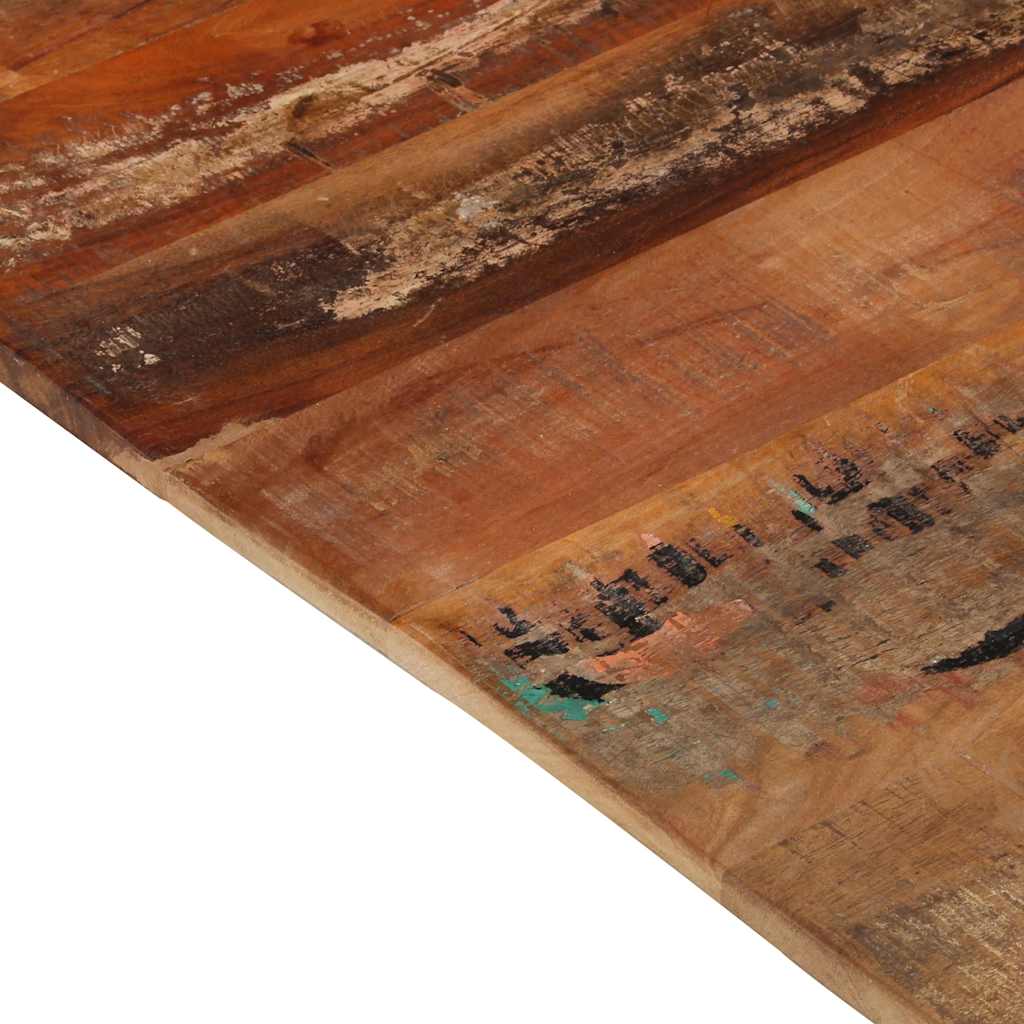 Rectangular Table Top 70x90 cm 15-16 mm Solid Reclaimed Wood