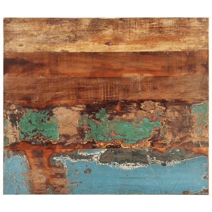 Table Top | Multicolour | Solid Reclaimed Wood | 60x70 cm | Durable