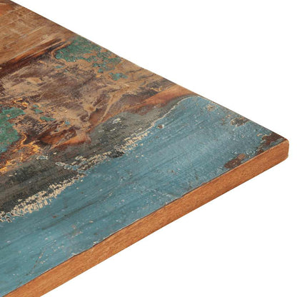 Table Top | Multicolour | Solid Reclaimed Wood | 60x70 cm | Durable