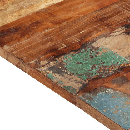 Table Top | Multicolour | Solid Reclaimed Wood | 60x70 cm | Durable