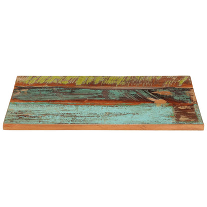 Rectangular Table Top 60x80 cm 25-27 mm Solid Reclaimed Wood