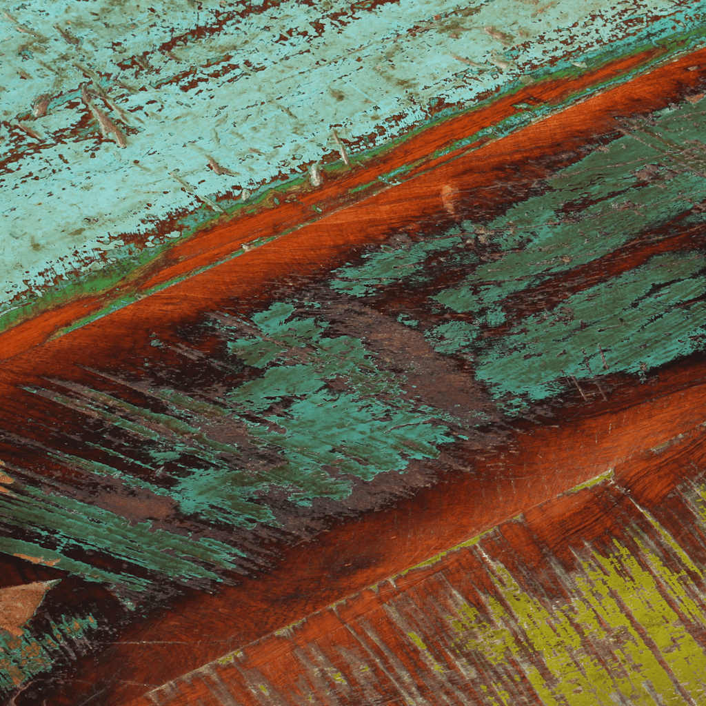 Rectangular Table Top 60x80 cm 25-27 mm Solid Reclaimed Wood