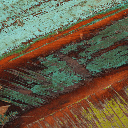 Rectangular Table Top 60x80 cm 25-27 mm Solid Reclaimed Wood