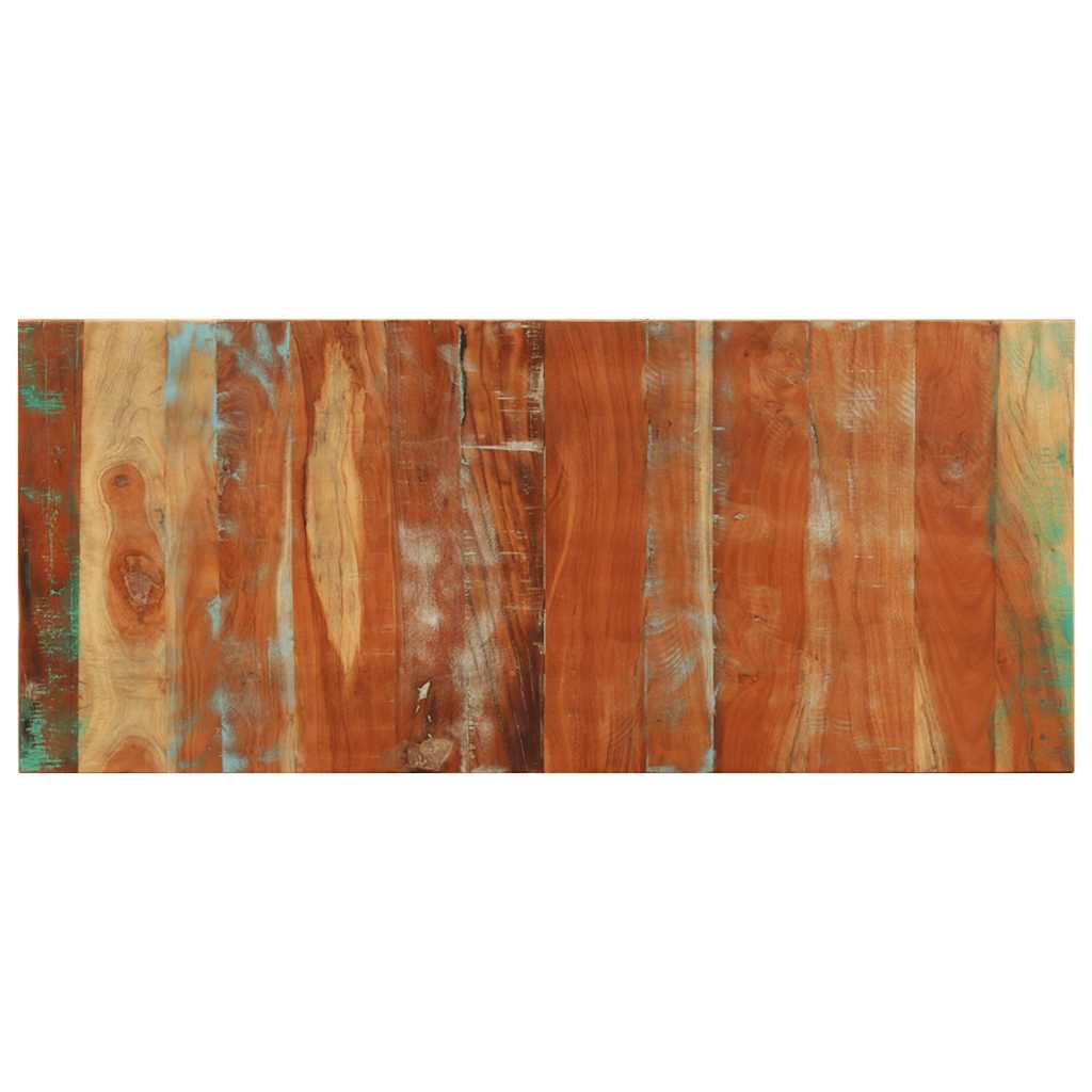 Rectangular Table Top 60x140 cm 25-27 mm Solid Reclaimed Wood