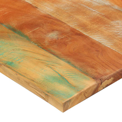 Rectangular Table Top 60x140 cm 25-27 mm Solid Reclaimed Wood