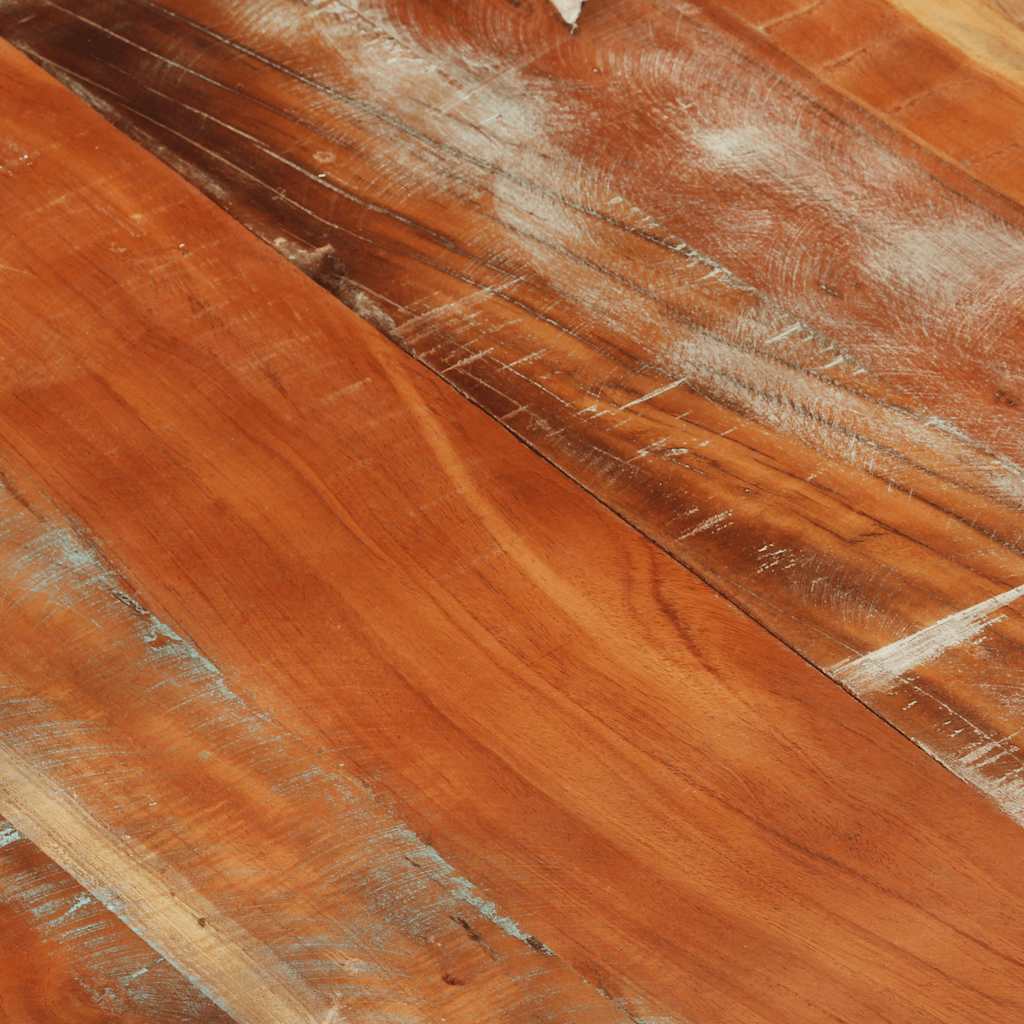 Rectangular Table Top 60x140 cm 25-27 mm Solid Reclaimed Wood